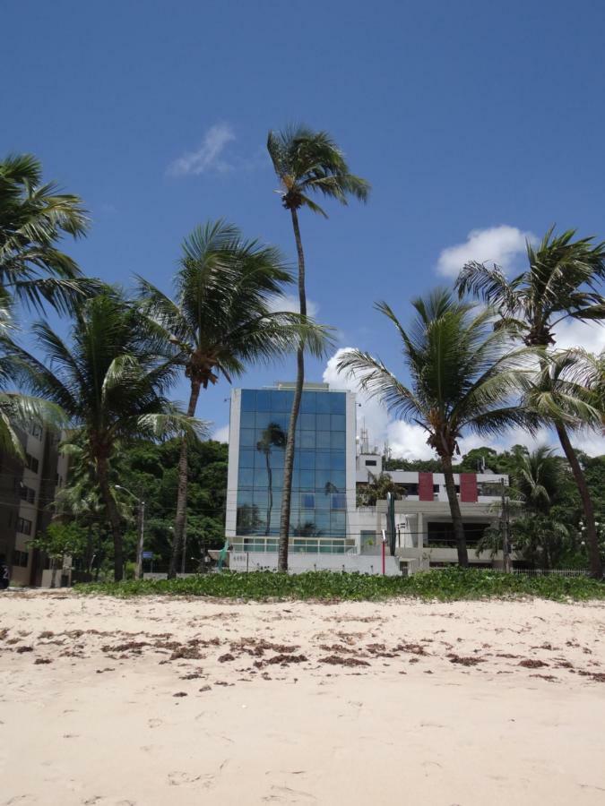 Flat A Beira Mar De Joao Pessoa Com Ar Hotel Eksteriør billede